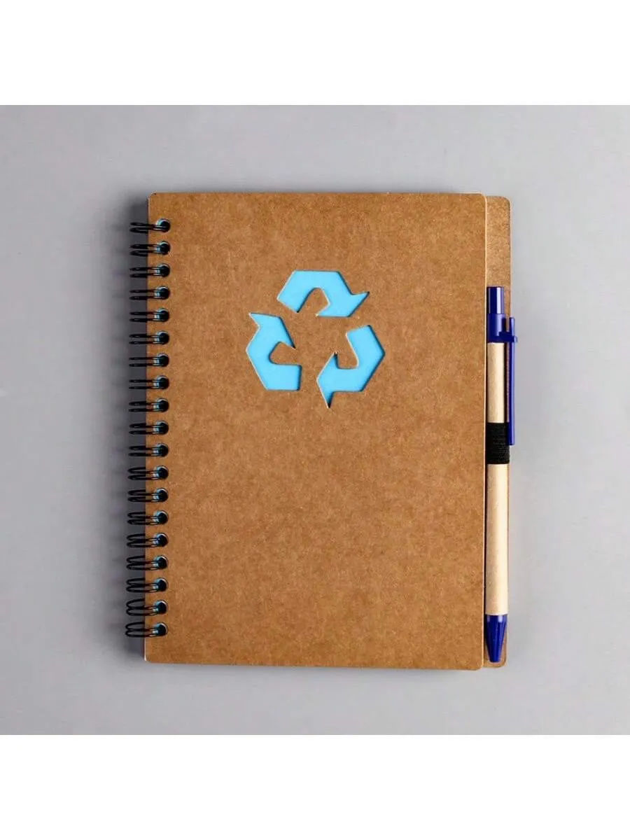 100-Page Softcover Spiral Notebook For Horizontal Sketching, Memo, Journal, Stationery Office And School Supplies, With Pen