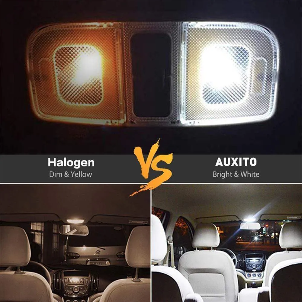 194 LED Bulbs for Car Interior Dome Map License Plate Light