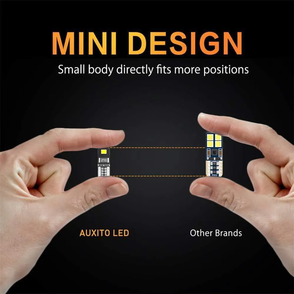 194 LED Bulbs for Car Interior Dome Map License Plate Light