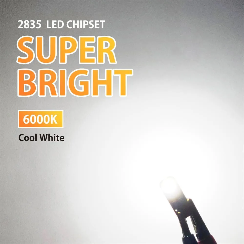 194 LED Bulbs for Car Interior Dome Map License Plate Light