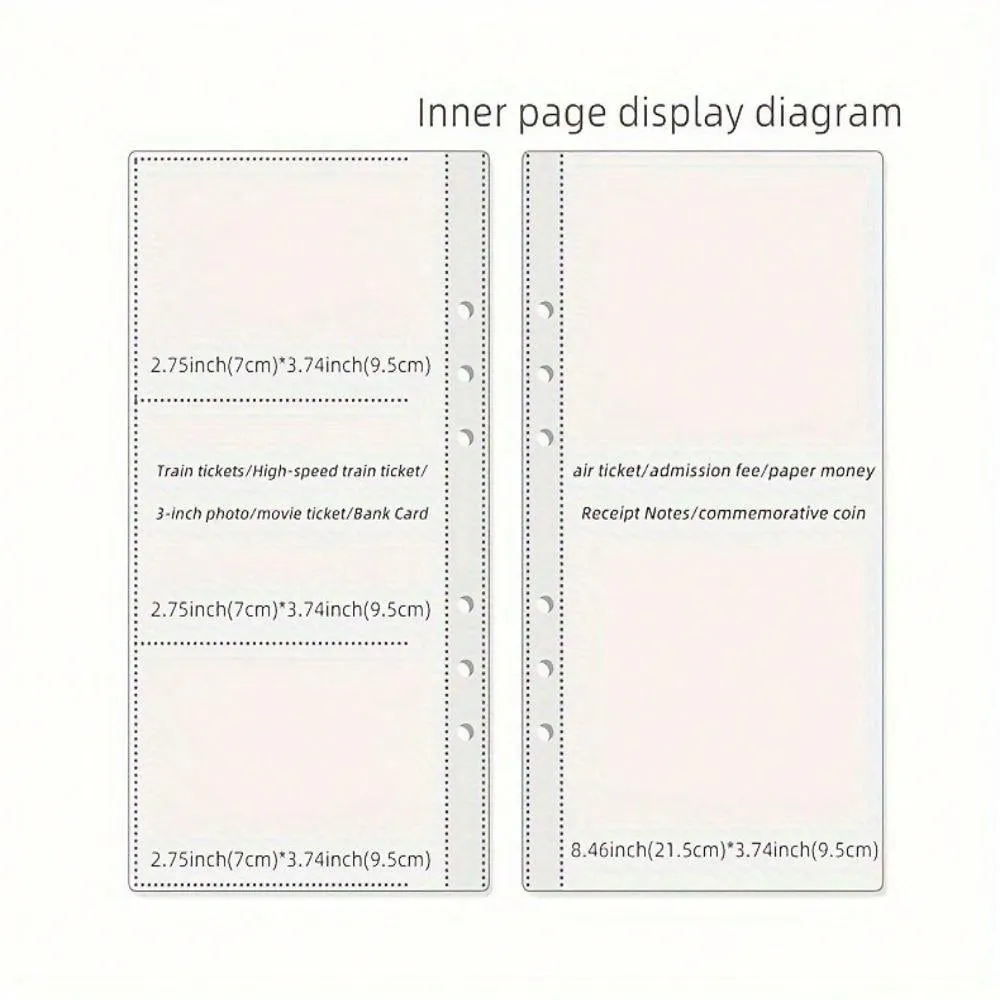 1pc 52 Weeks Challenge Binder, Couples Money Saving Budget Notebook