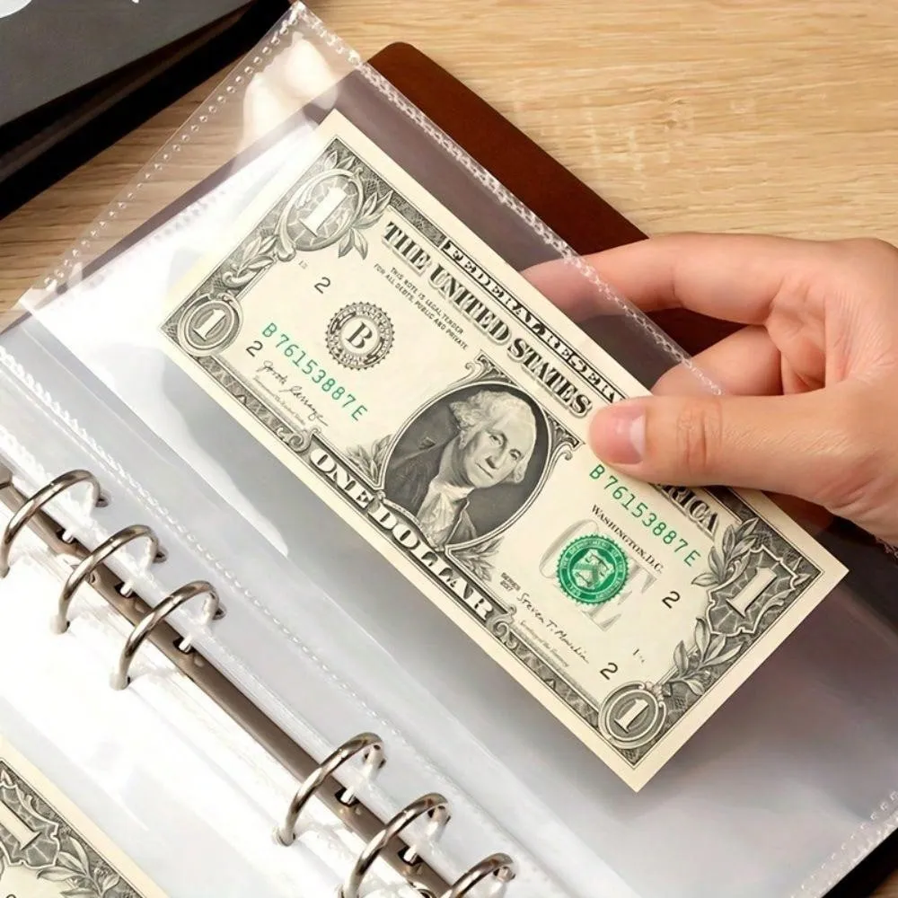 1pc 52 Weeks Challenge Binder, Couples Money Saving Budget Notebook