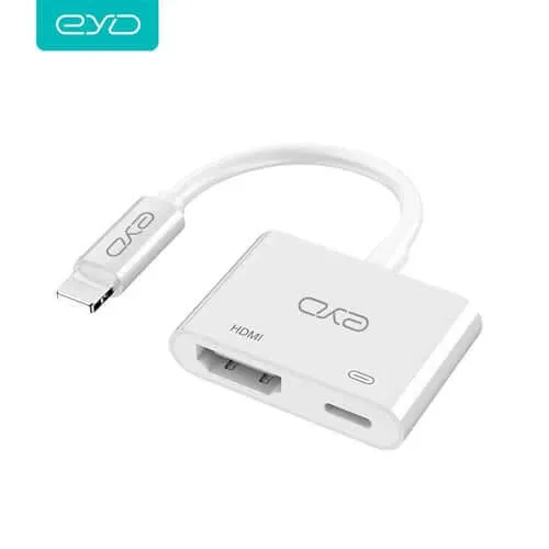 2 In1 Lighting To HDMI Adapter For iPad iPhone to TV/Projector/Monitor