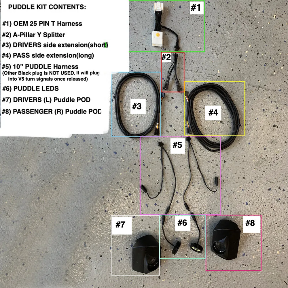 2016-2023 Toyota Tacoma Puddle Pods