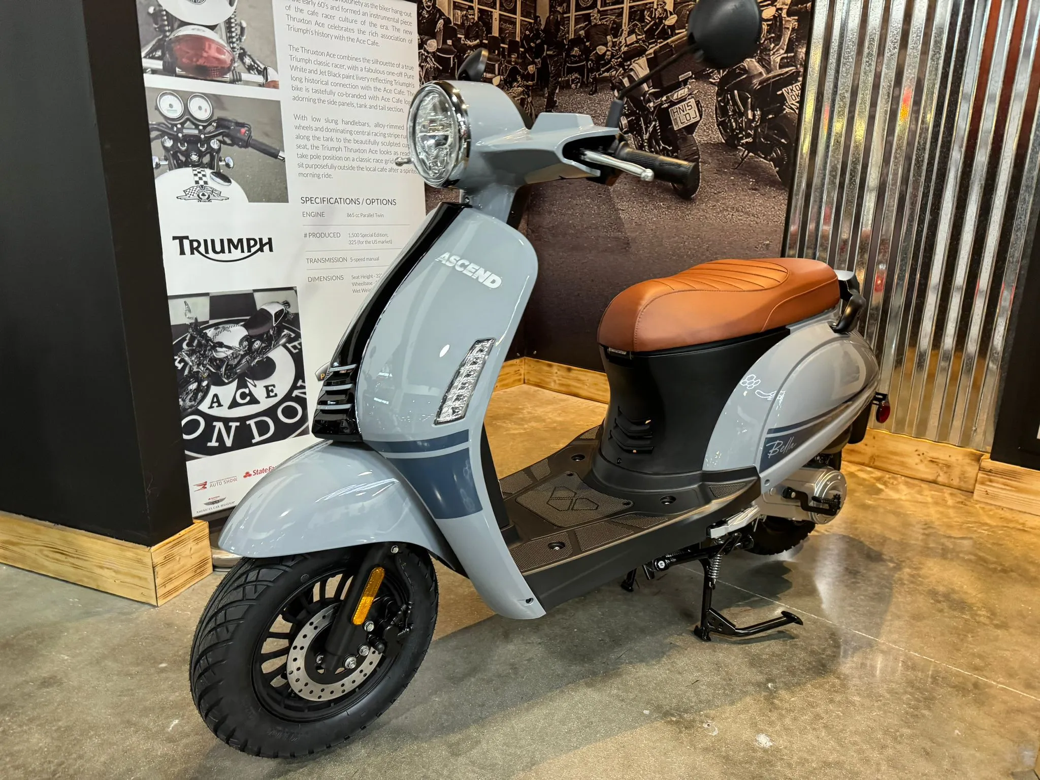 2024 ASCEND BELLA VINTAGE 50CC VESPA - RETRO STYLE