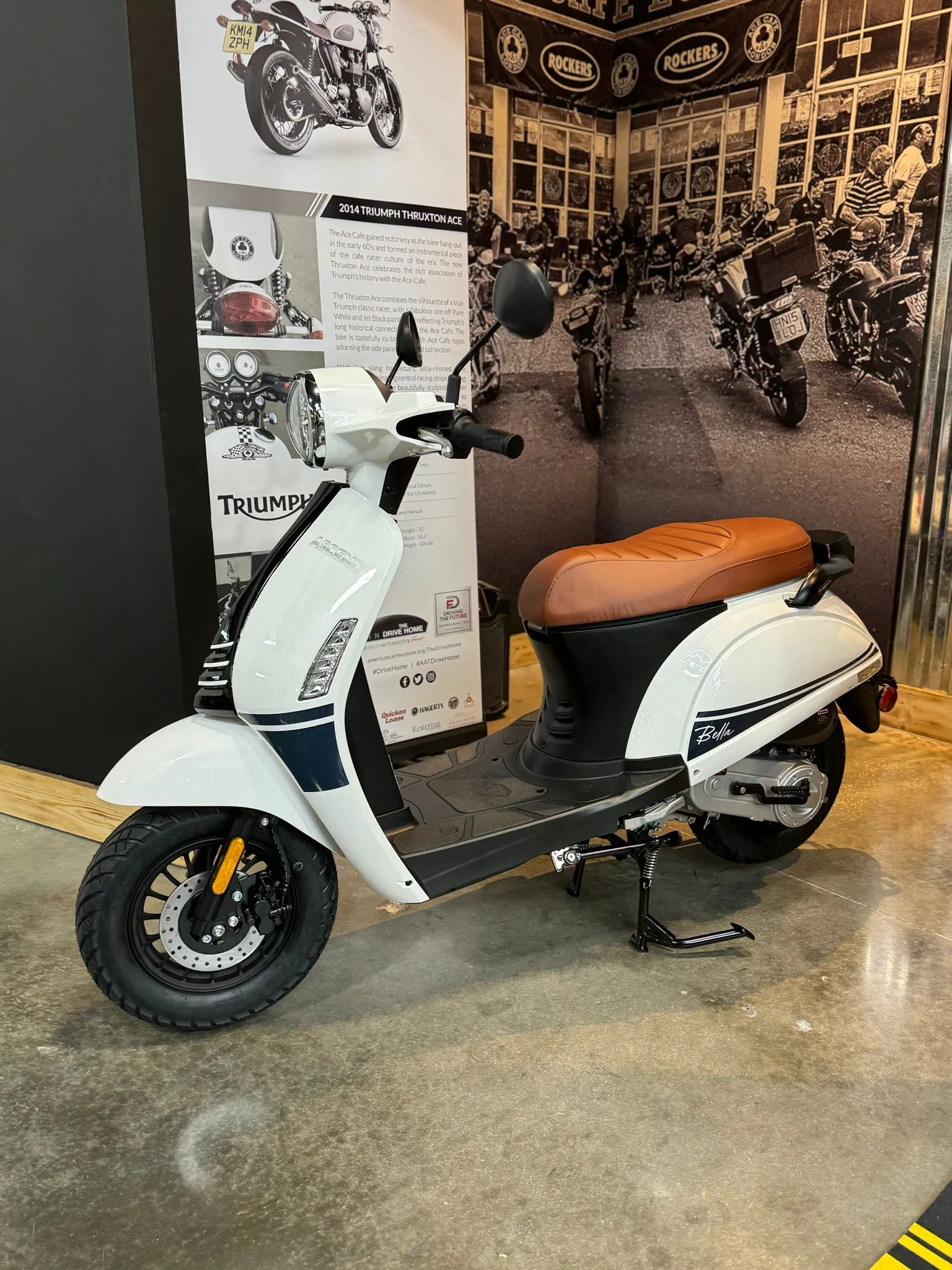 2024 ASCEND BELLA VINTAGE 50CC VESPA - RETRO STYLE