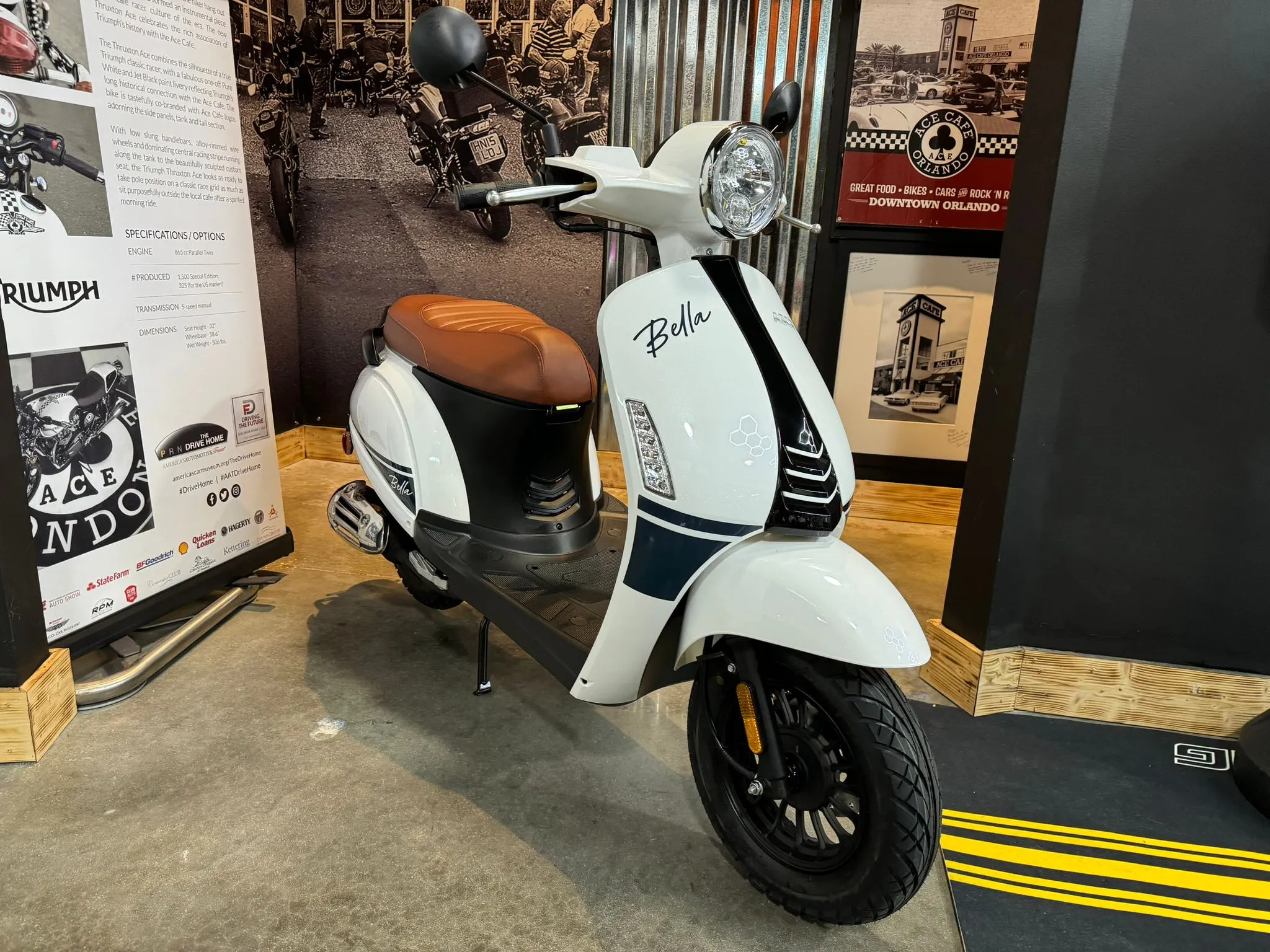 2024 ASCEND BELLA VINTAGE 50CC VESPA - RETRO STYLE