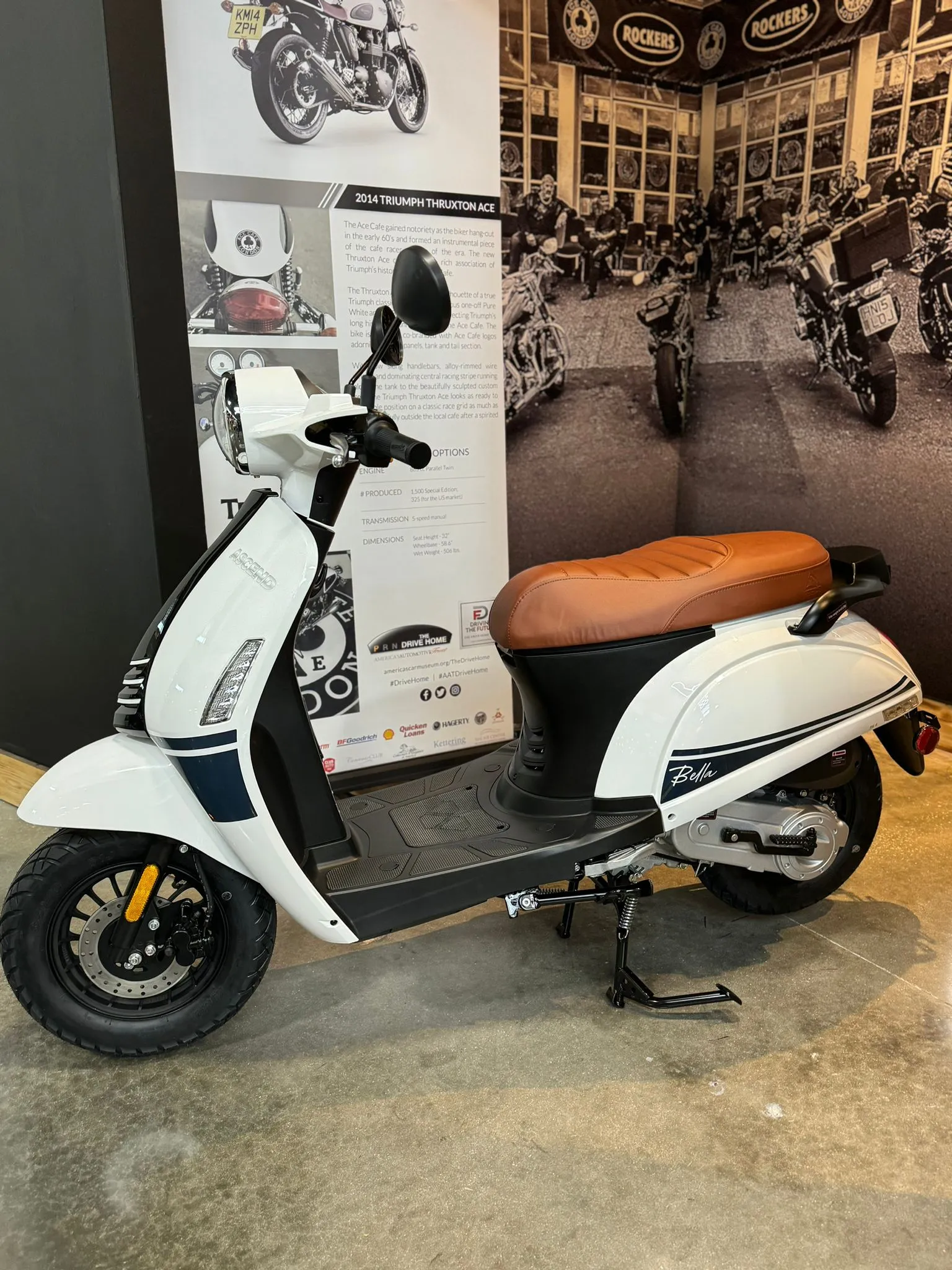 2024 ASCEND BELLA VINTAGE 50CC VESPA - RETRO STYLE