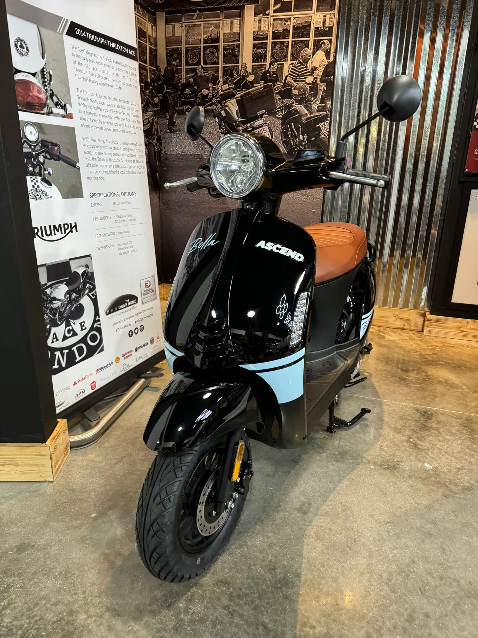 2024 ASCEND BELLA VINTAGE 50CC VESPA - RETRO STYLE