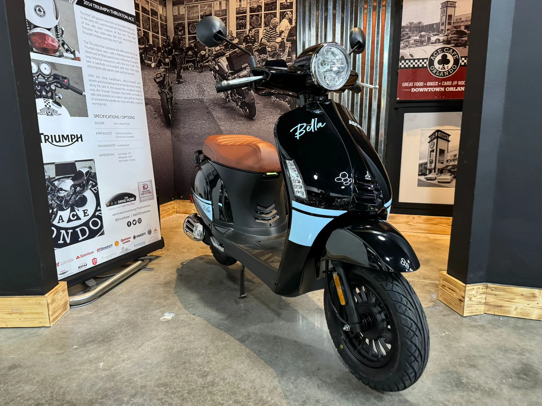 2024 ASCEND BELLA VINTAGE 50CC VESPA - RETRO STYLE