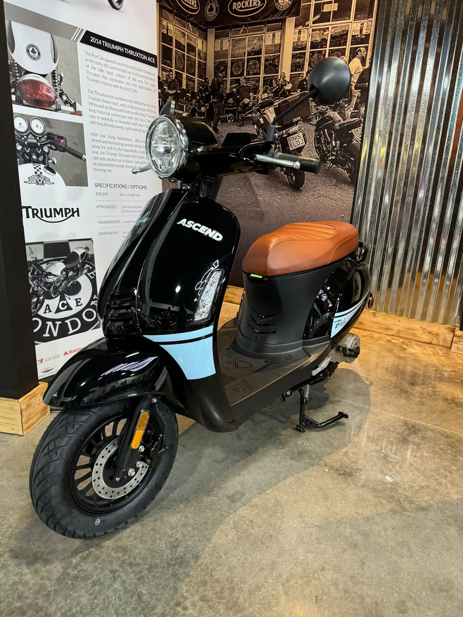 2024 ASCEND BELLA VINTAGE 50CC VESPA - RETRO STYLE