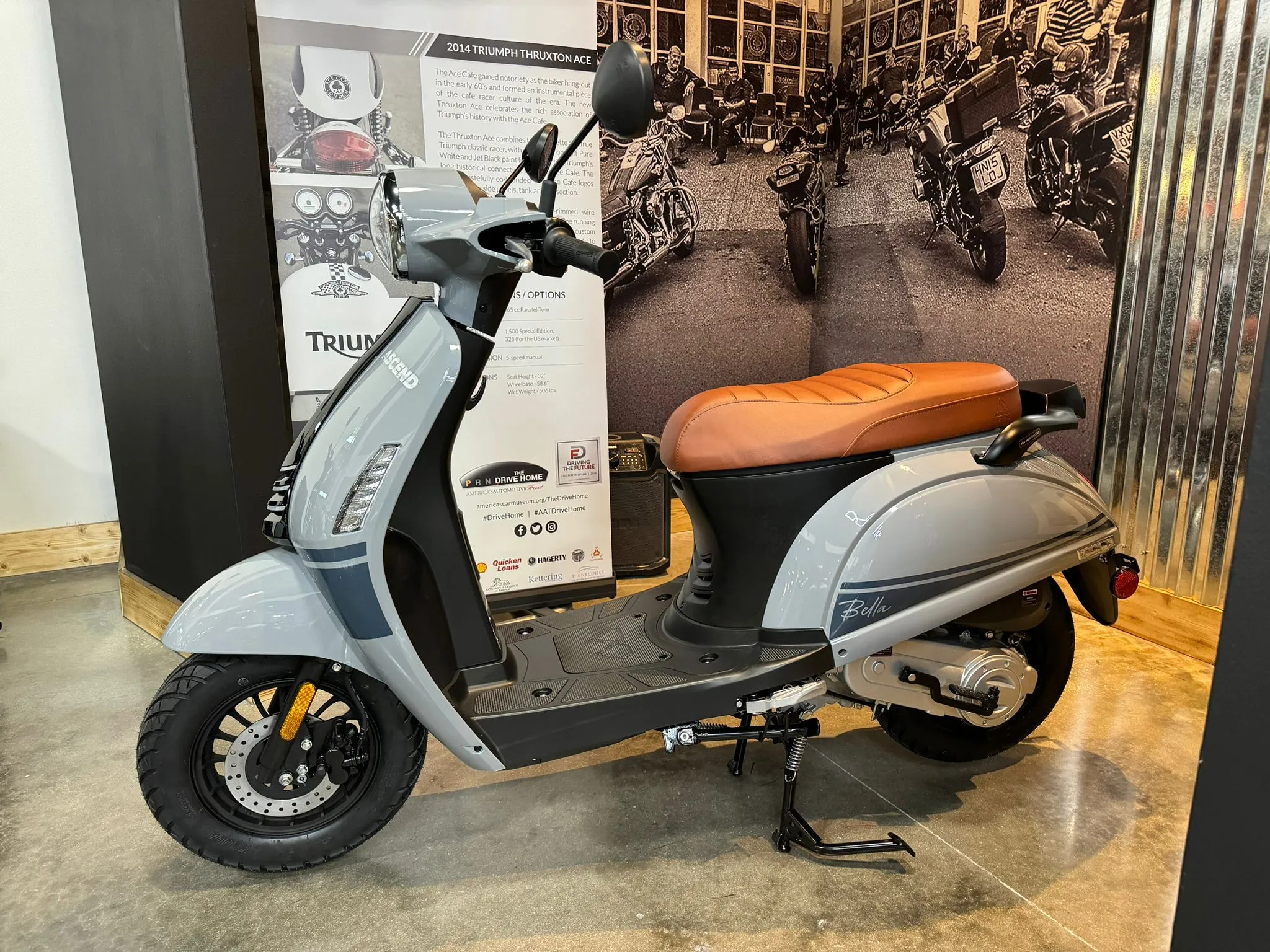 2024 ASCEND BELLA VINTAGE 50CC VESPA - RETRO STYLE