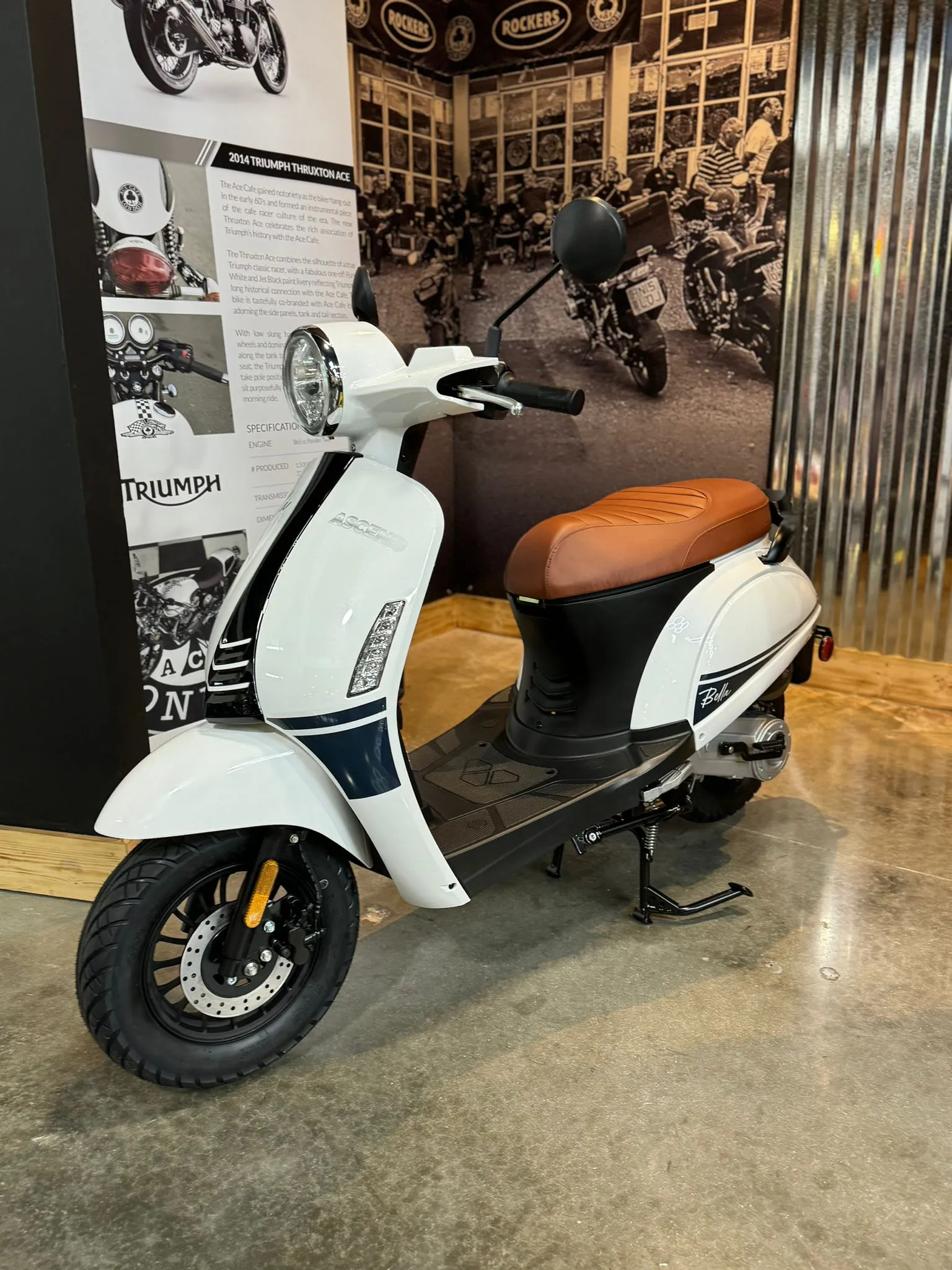 2024 ASCEND BELLA VINTAGE 50CC VESPA - RETRO STYLE