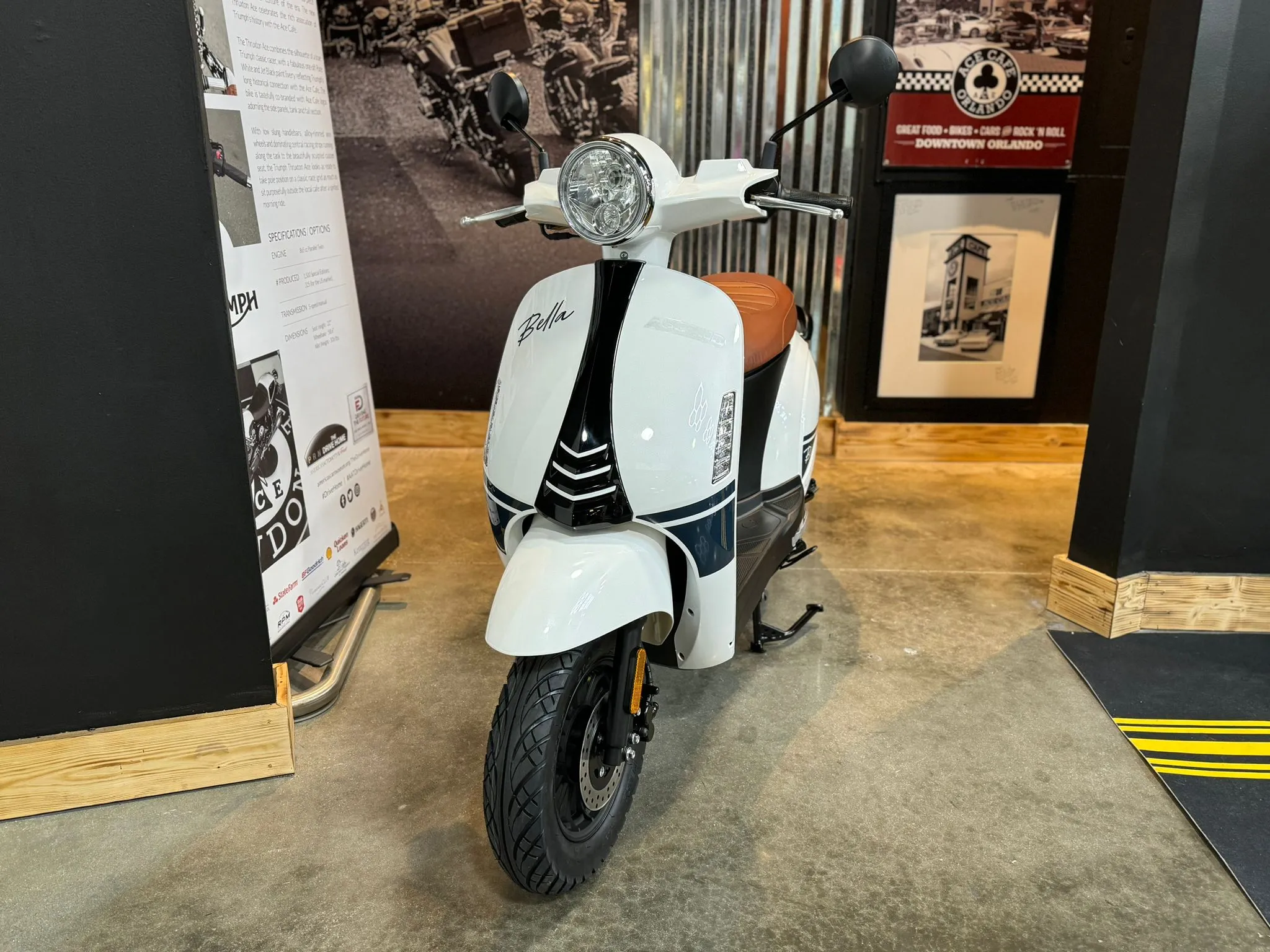 2024 ASCEND BELLA VINTAGE 50CC VESPA - RETRO STYLE