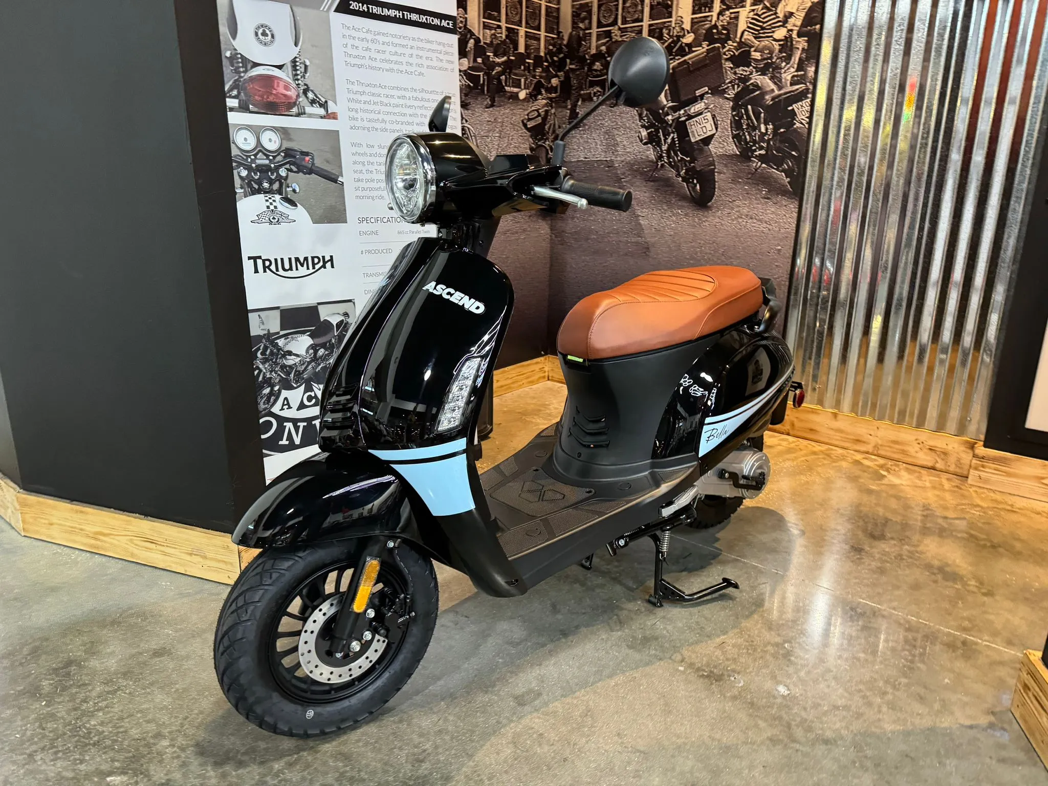 2024 ASCEND BELLA VINTAGE 50CC VESPA - RETRO STYLE