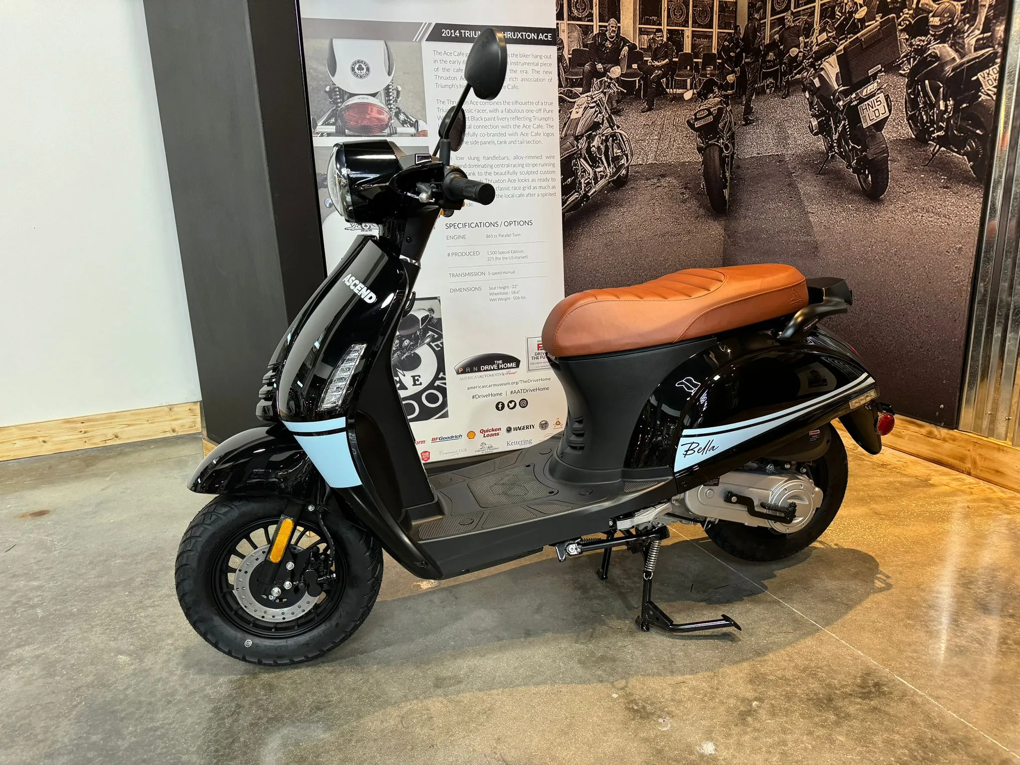 2024 ASCEND BELLA VINTAGE 50CC VESPA - RETRO STYLE