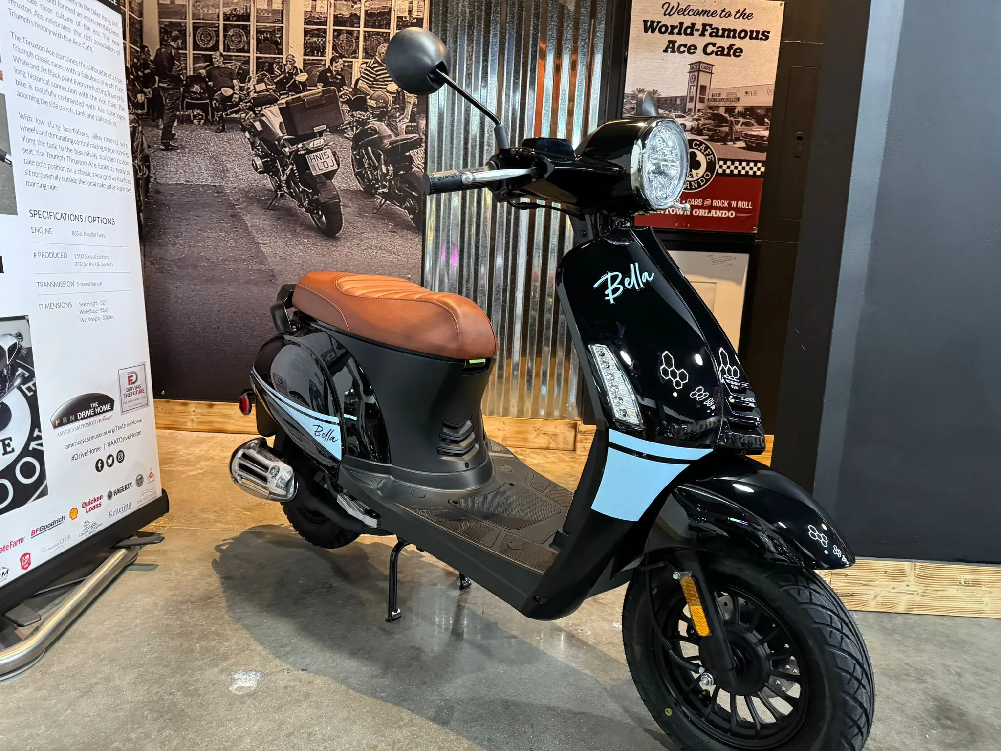 2024 ASCEND BELLA VINTAGE 50CC VESPA - RETRO STYLE