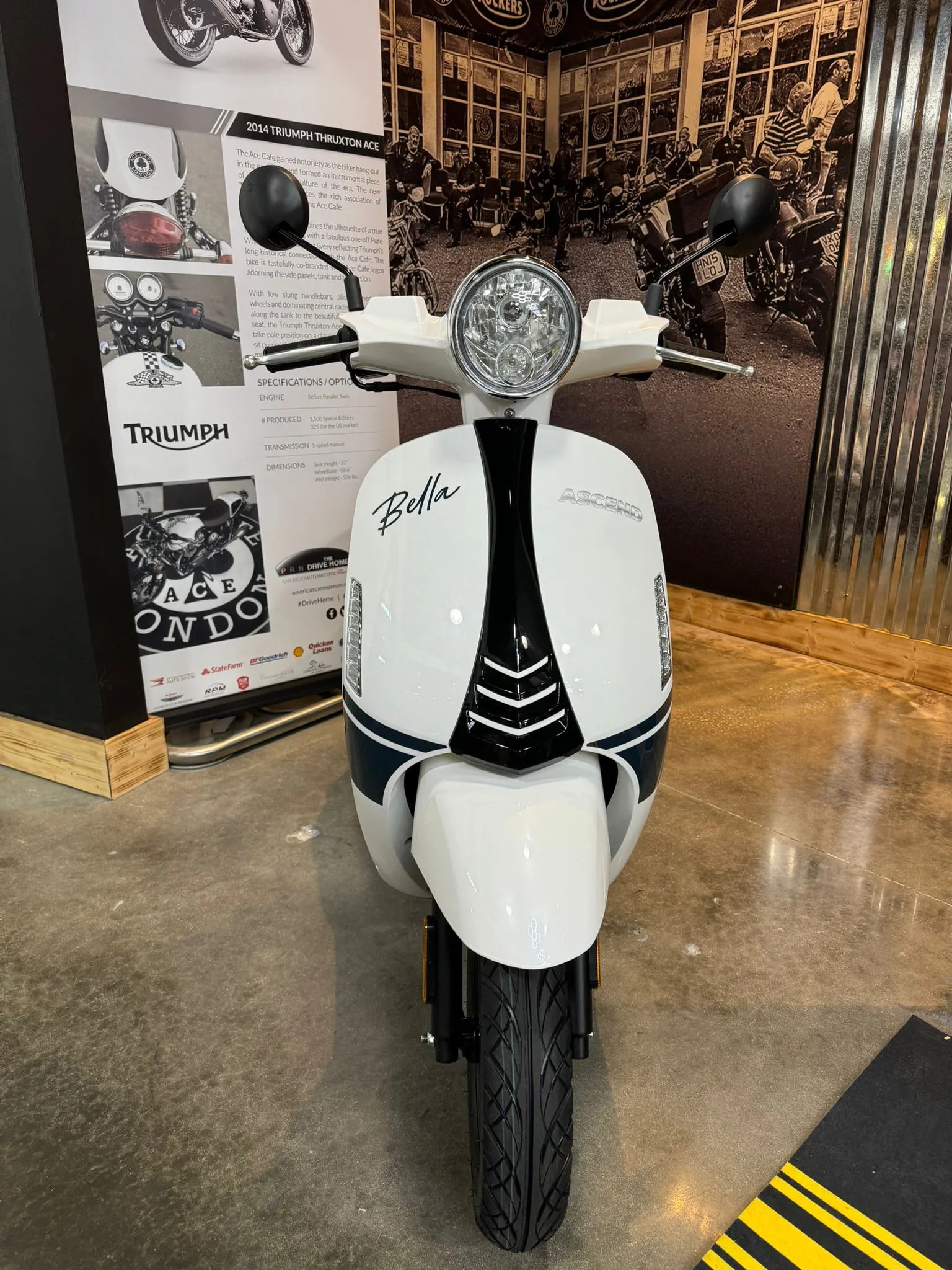 2024 ASCEND BELLA VINTAGE 50CC VESPA - RETRO STYLE
