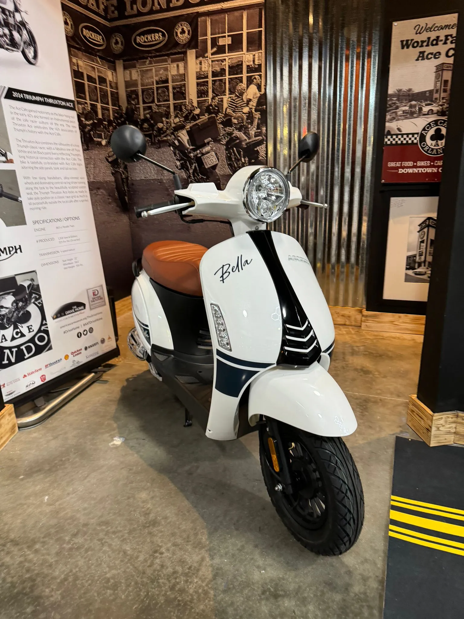 2024 ASCEND BELLA VINTAGE 50CC VESPA - RETRO STYLE