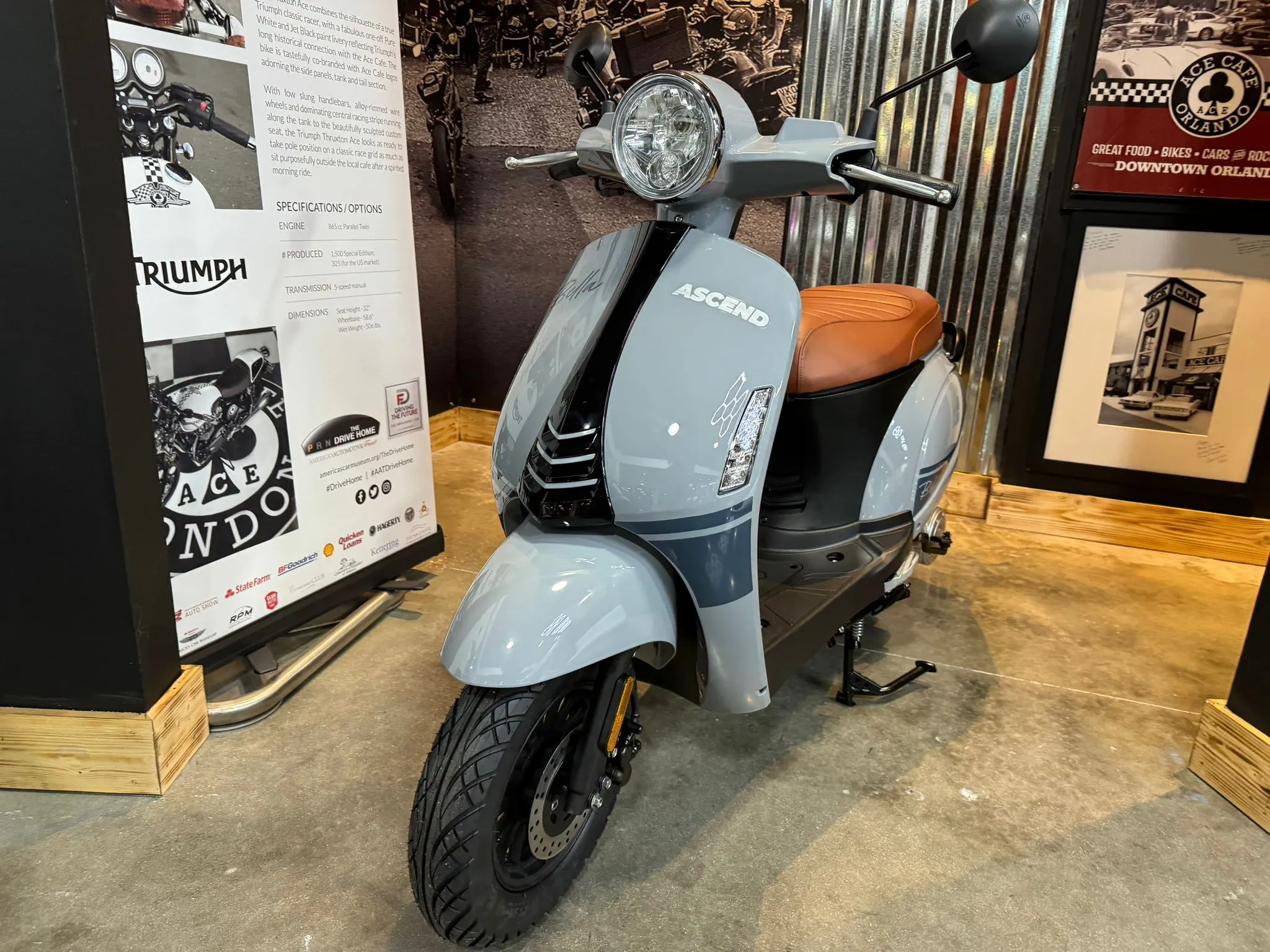 2024 ASCEND BELLA VINTAGE 50CC VESPA - RETRO STYLE