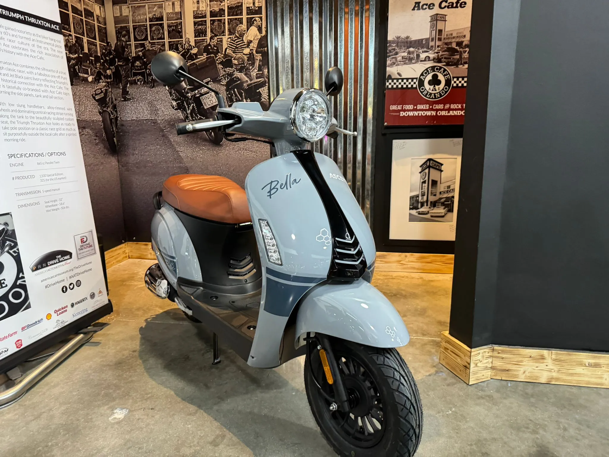 2024 ASCEND BELLA VINTAGE 50CC VESPA - RETRO STYLE