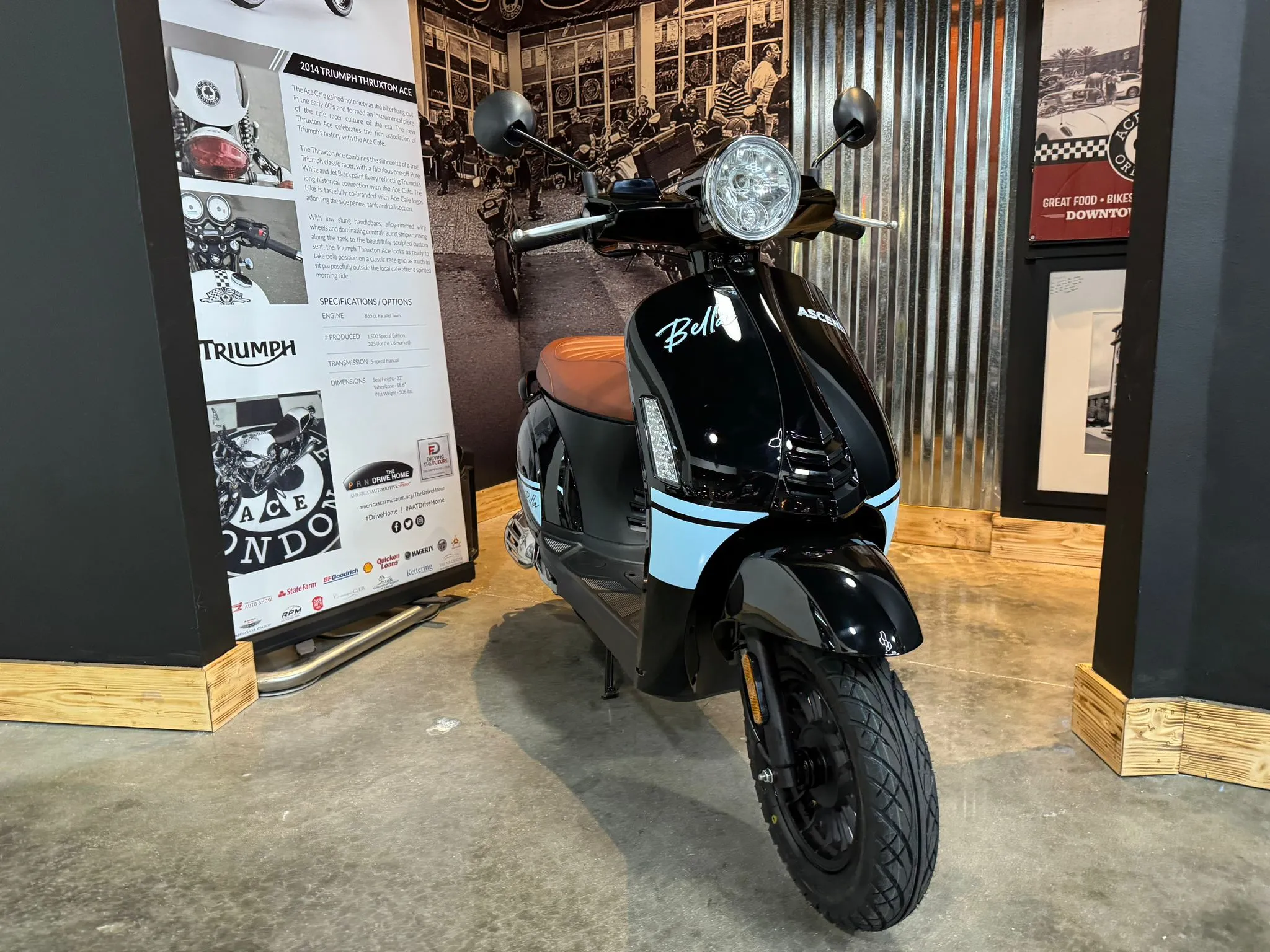 2024 ASCEND BELLA VINTAGE 50CC VESPA - RETRO STYLE