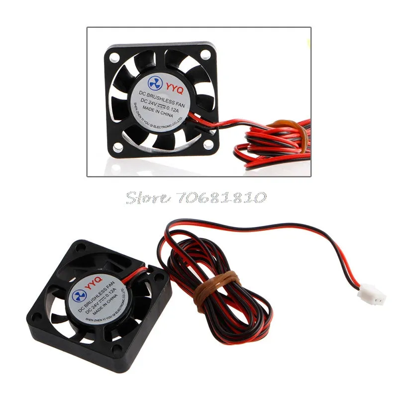 24V 40mm DC Brushless Cooling Fan 4010S 40x40x10mm CPU GPU For 3D Printer Extruder Z09
