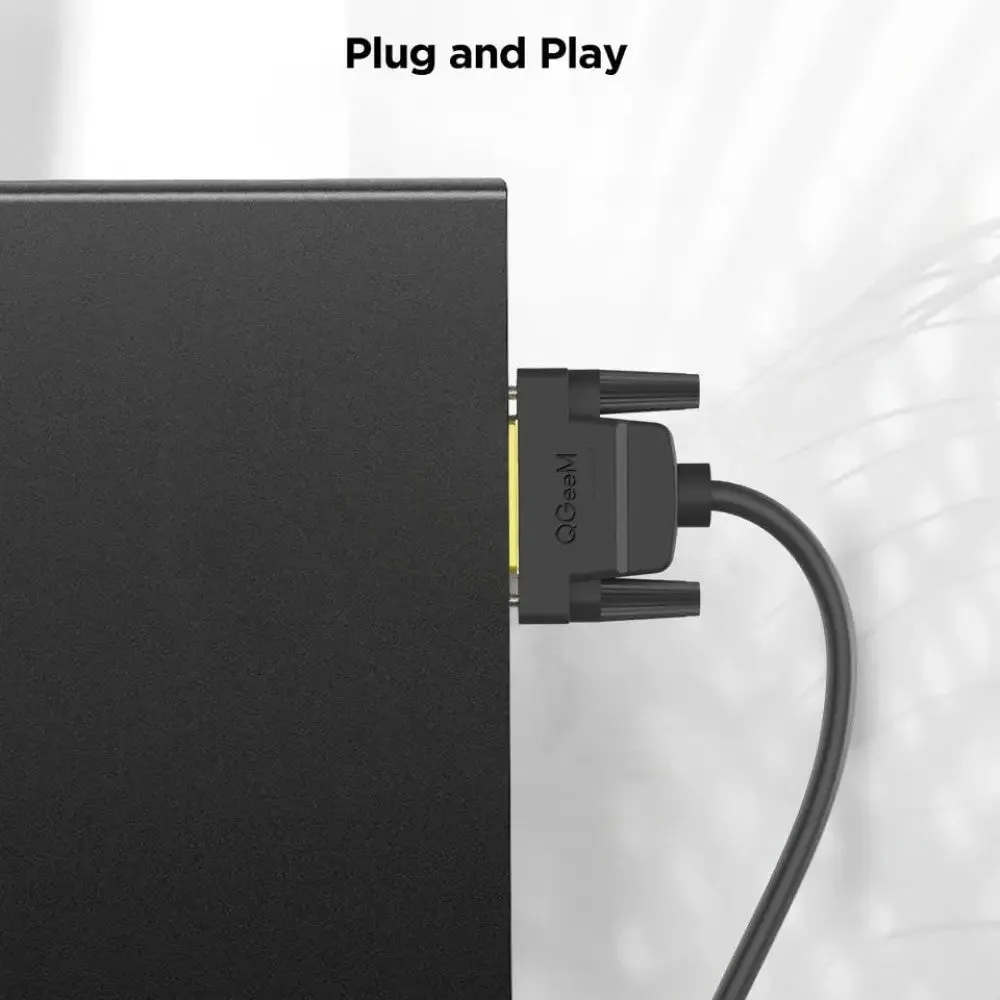 2k Dvi Adapter for Xiaomi Tv Box Dual Link Male to Male Digital Video Cables Splitter Dvi-d 24 1