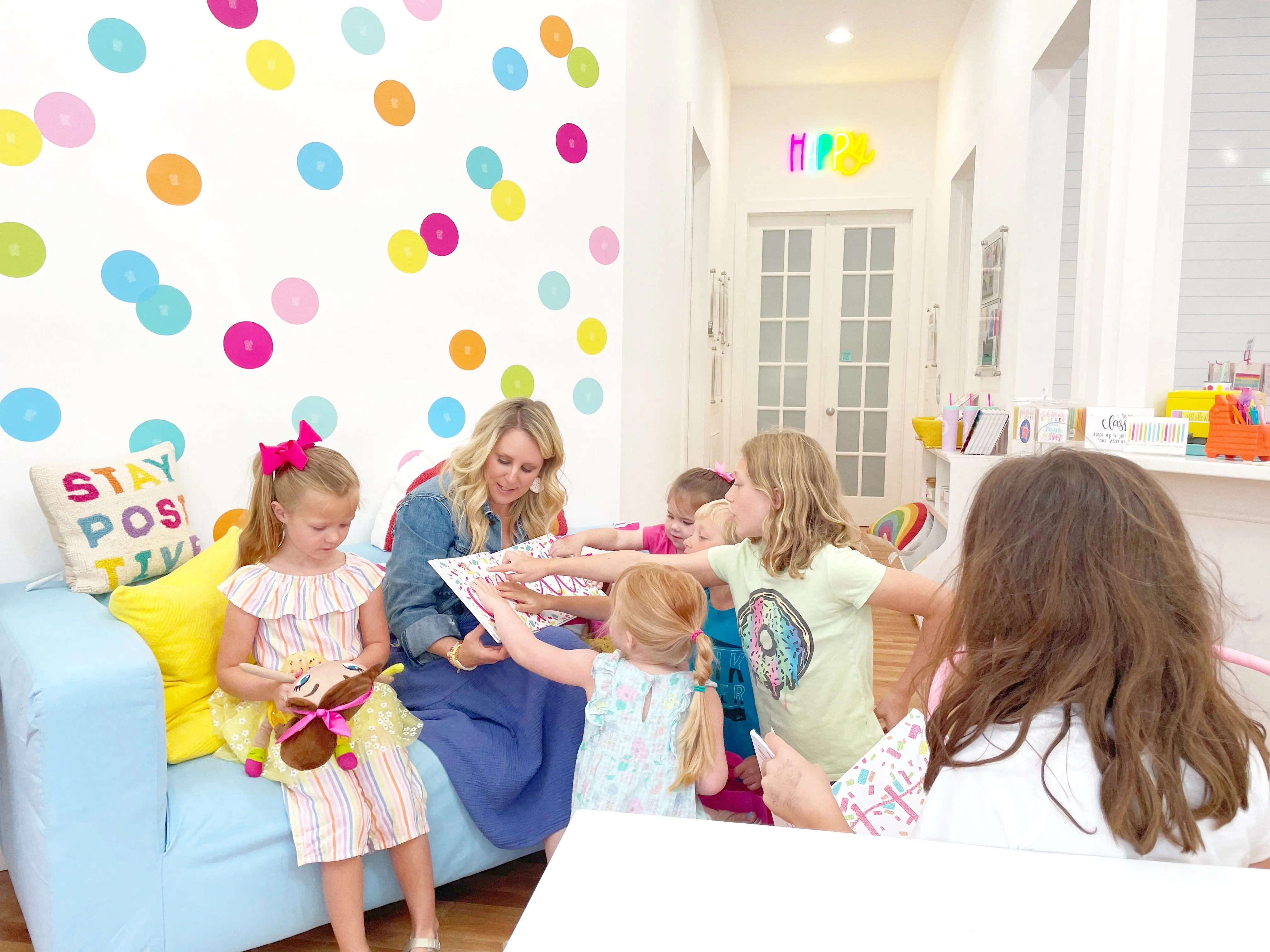 A Birthday Party at All She Wrote Notes!