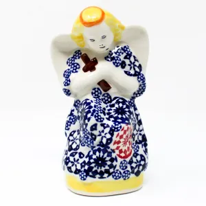 Angel-Miniature in Red Snowflake