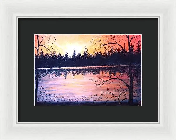 Autumn Nights - Framed Print
