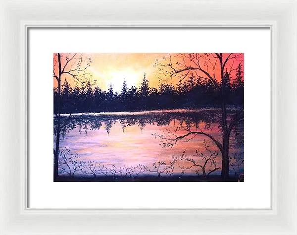 Autumn Nights - Framed Print