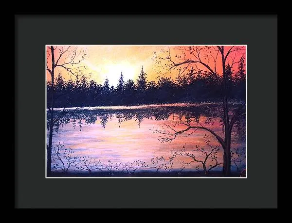 Autumn Nights - Framed Print