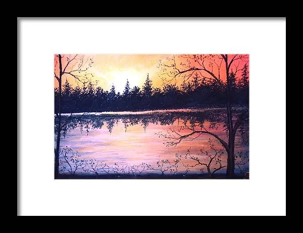 Autumn Nights - Framed Print