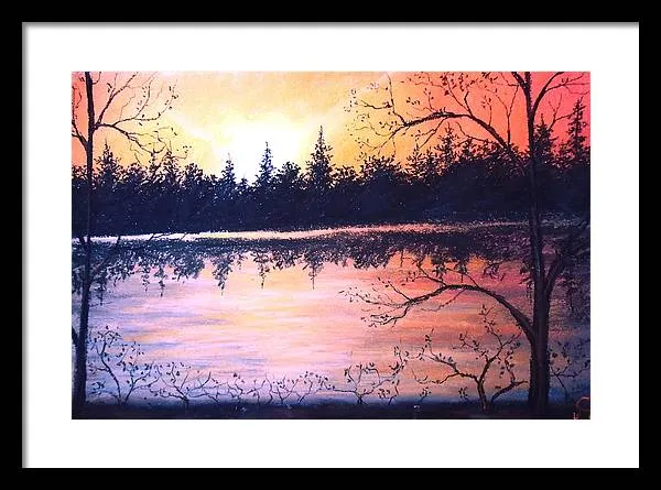 Autumn Nights - Framed Print