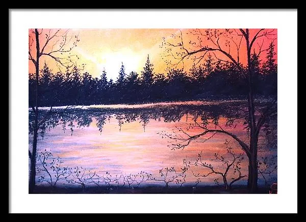Autumn Nights - Framed Print