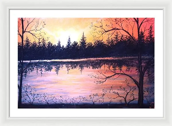 Autumn Nights - Framed Print