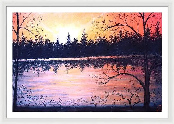 Autumn Nights - Framed Print