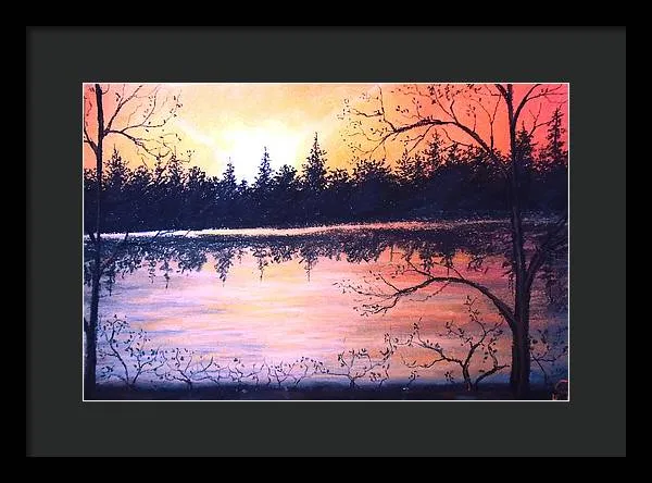 Autumn Nights - Framed Print