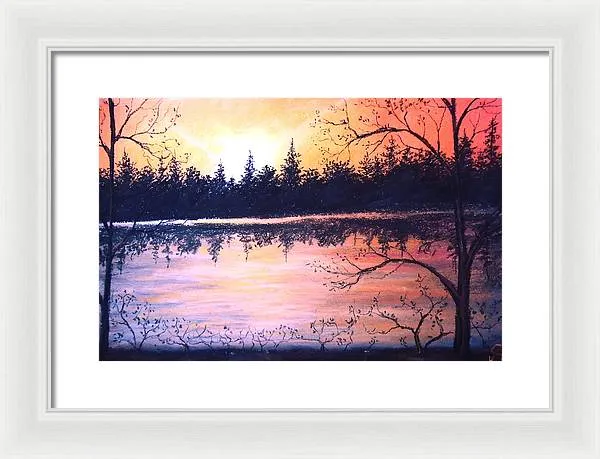 Autumn Nights - Framed Print