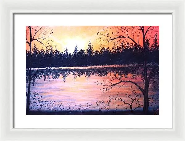 Autumn Nights - Framed Print