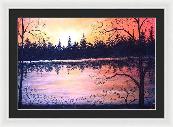 Autumn Nights - Framed Print