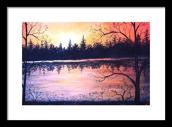 Autumn Nights - Framed Print