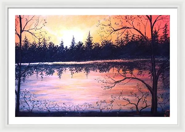 Autumn Nights - Framed Print