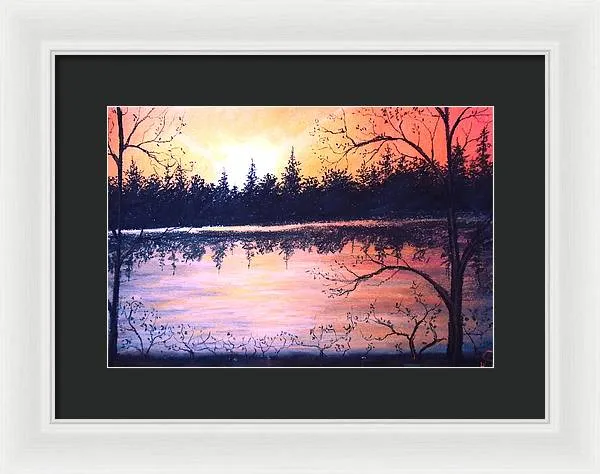 Autumn Nights - Framed Print