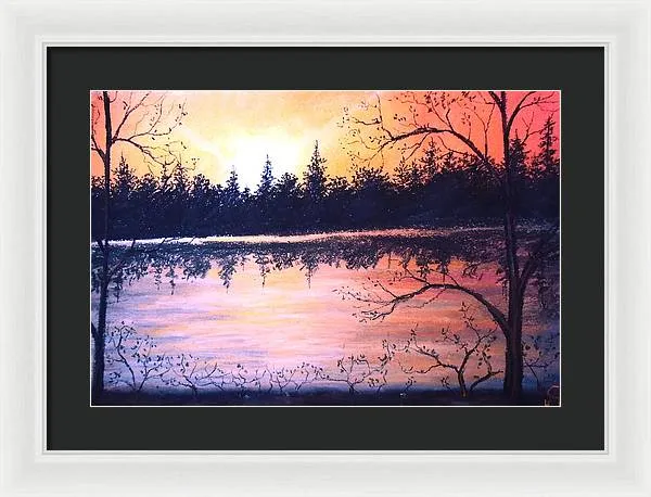 Autumn Nights - Framed Print