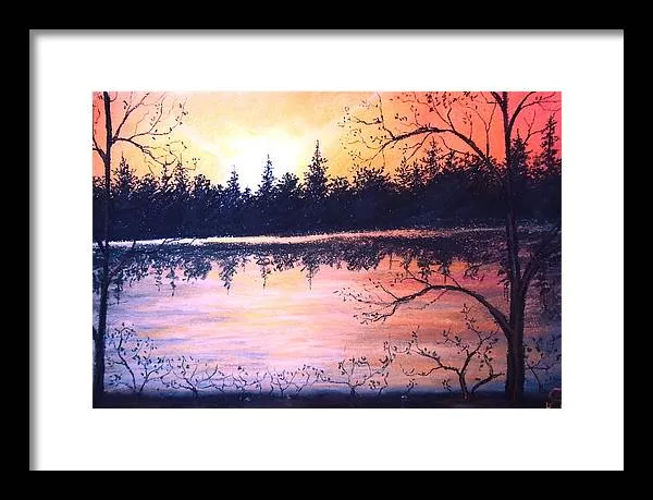 Autumn Nights - Framed Print
