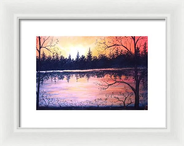 Autumn Nights - Framed Print