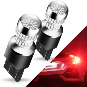 AUXITO 7443 LED Bulb Red, 7440 7443R LED Bulbs T20 7441 7444 LED Lights for Brake Tail Lights