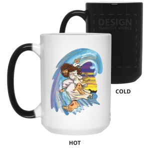Big Jesus Wave - 15oz Color Changing Mug